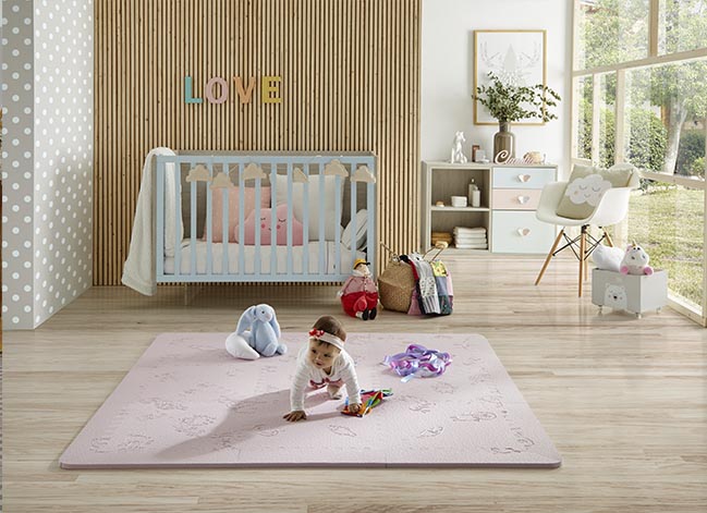 LÜ Babymats, alfombras infantiles de puzzle para el juego